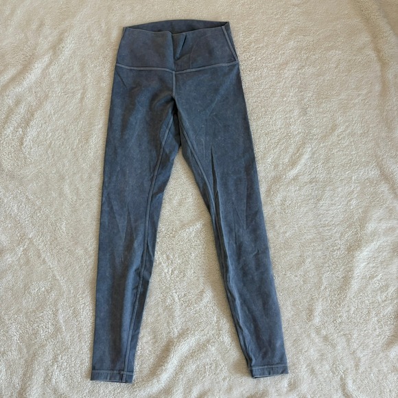 Lululemon Wunder Under High-Rise Tight 25" Full-On Luxtreme Washed Moon Blue 6 - Picture 3 of 11